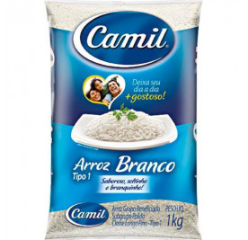 ARROZ AGULHA TIPO 1 CAMIL 1 KG