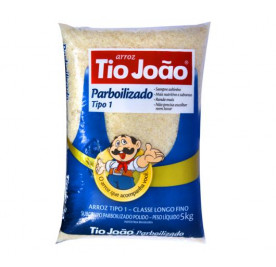 ARROZ PARBOILIZADO TIPO 1 TIO JO&Atilde;O 5KG