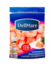 CAMAR&Atilde;O DELLMARE DESCASCADO COZIDO CONGELADO 400G 
