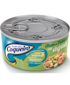 ATUM COQUEIRO EM PEDA&Ccedil;OS EM &Aacute;GUA 170G 