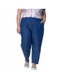 Cal&ccedil;a Jeans Feminina Jogger Plus Size